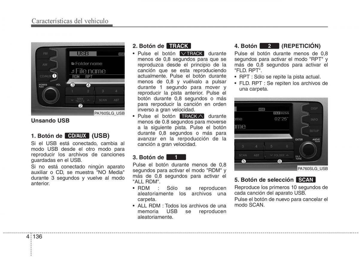 KIA Sportage III 3 manual del propietario / page 213