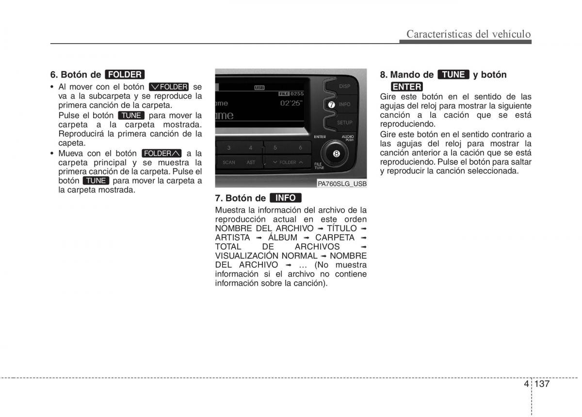 KIA Sportage III 3 manual del propietario / page 214