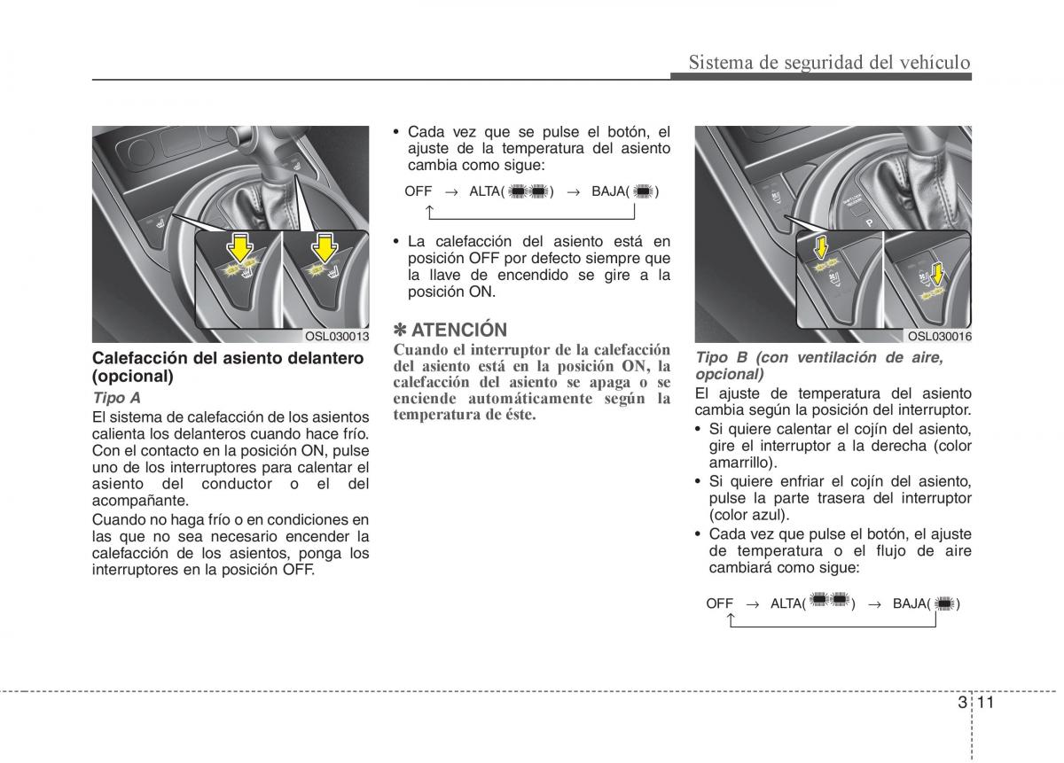 KIA Sportage III 3 manual del propietario / page 22