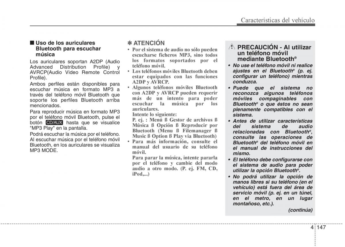 KIA Sportage III 3 manual del propietario / page 224