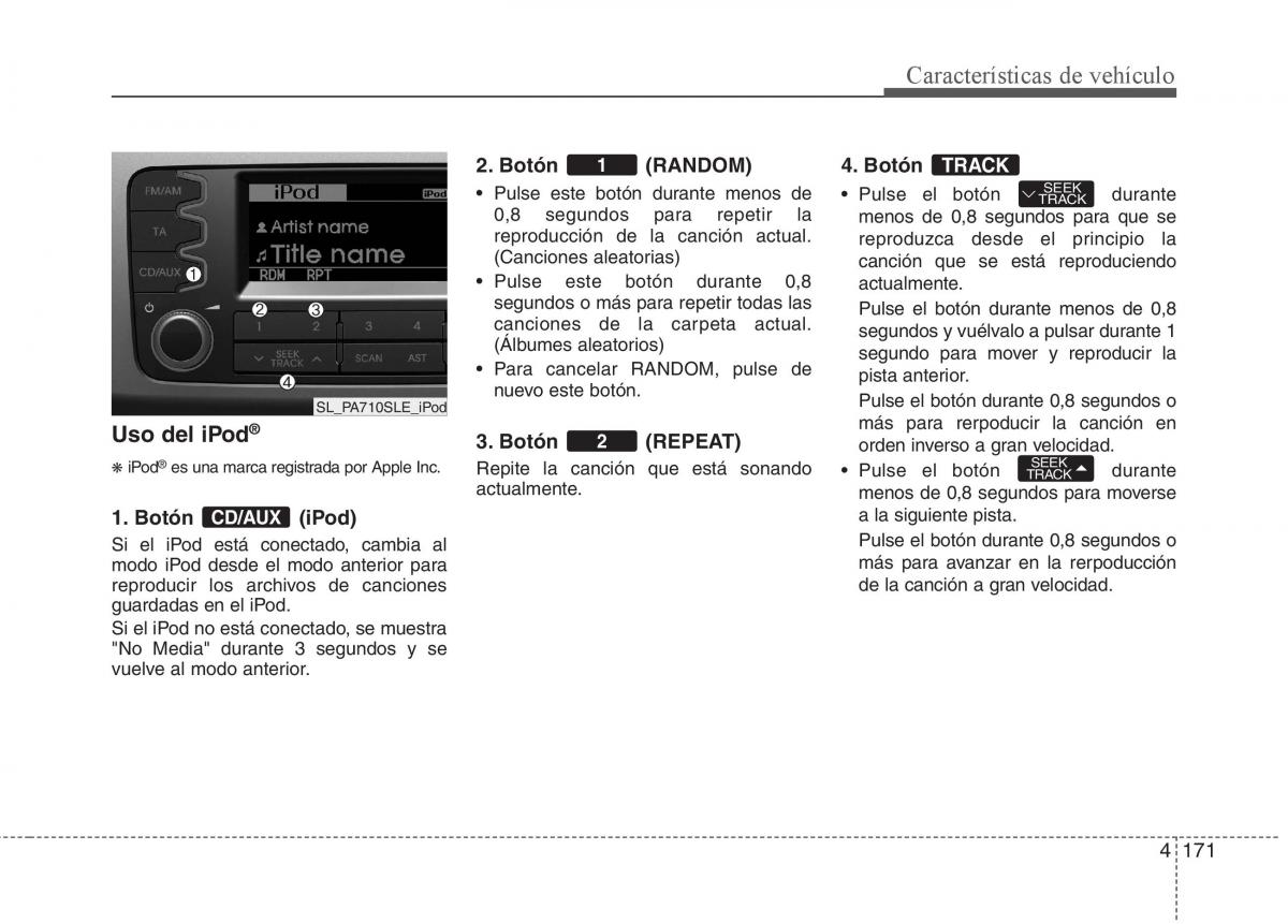 KIA Sportage III 3 manual del propietario / page 248