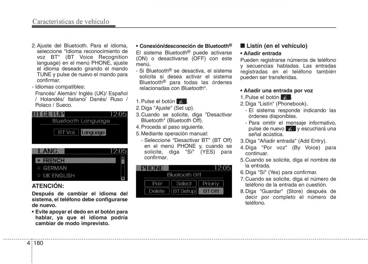 KIA Sportage III 3 manual del propietario / page 257