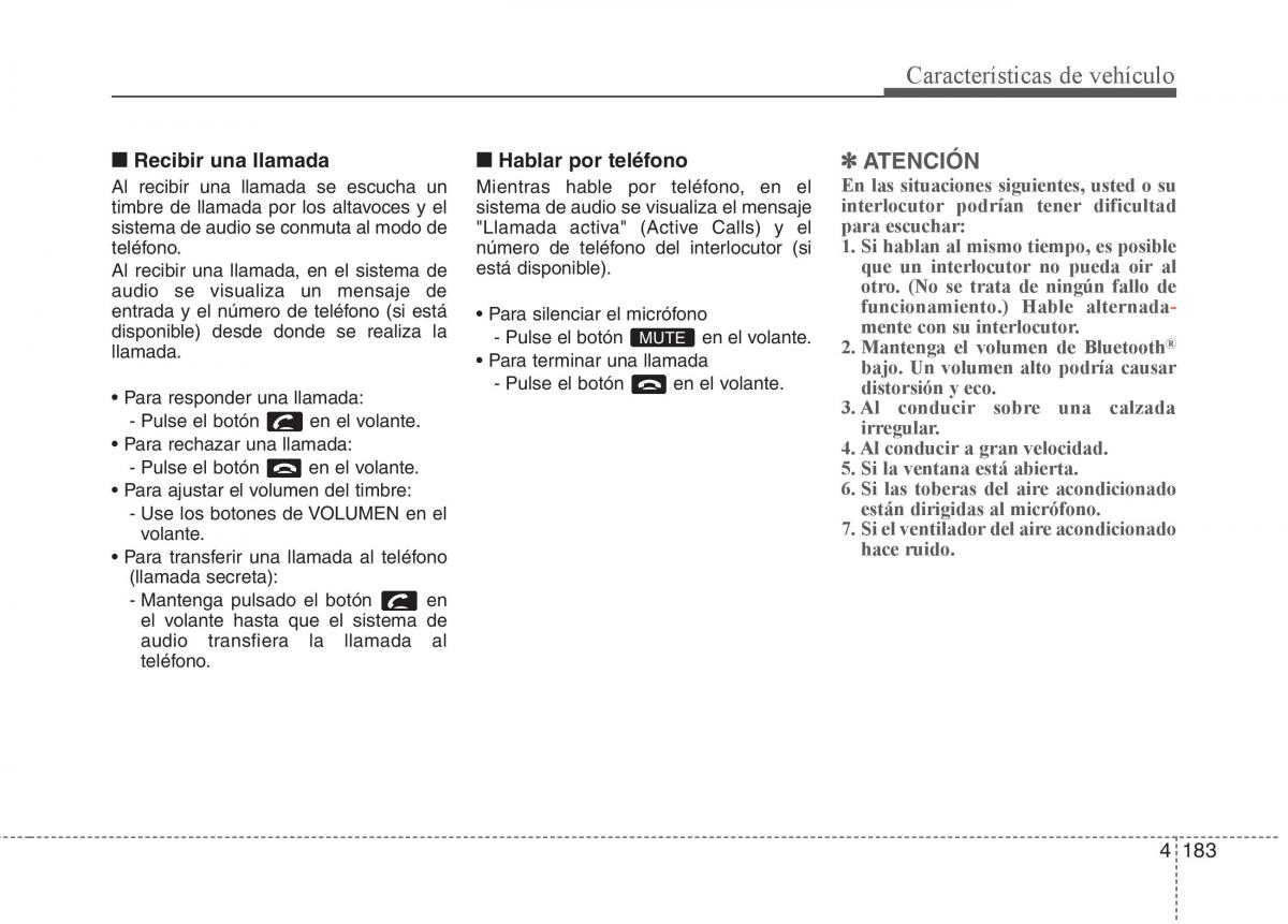 KIA Sportage III 3 manual del propietario / page 260