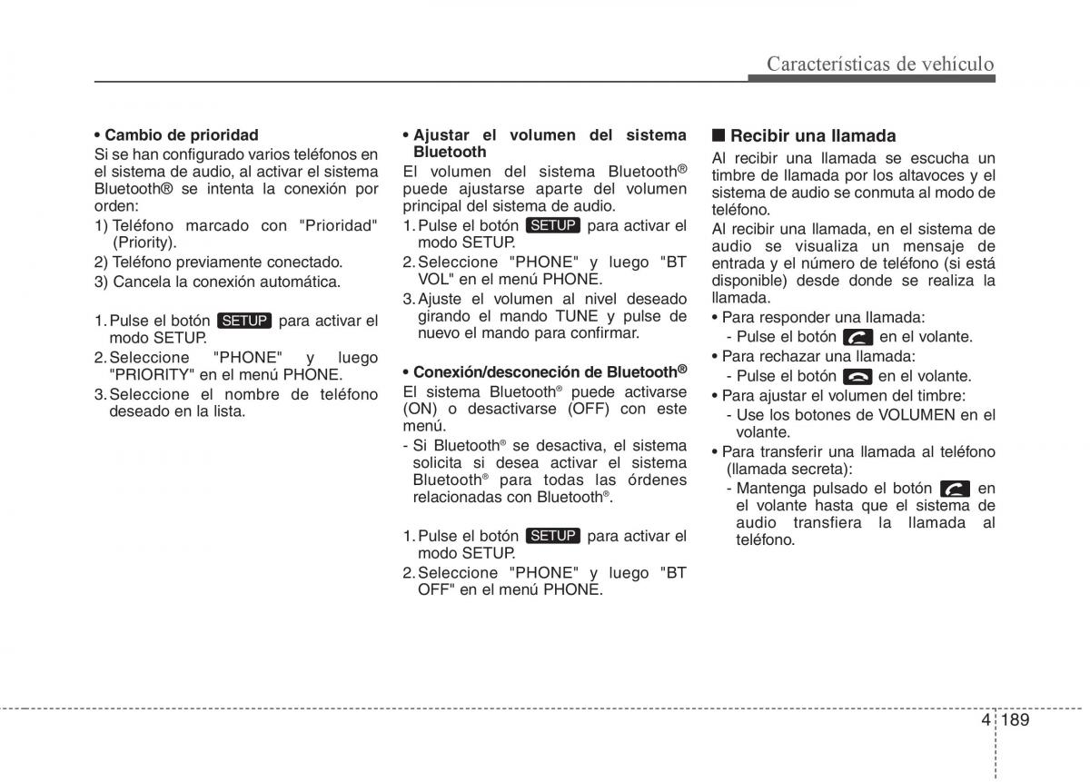 KIA Sportage III 3 manual del propietario / page 266