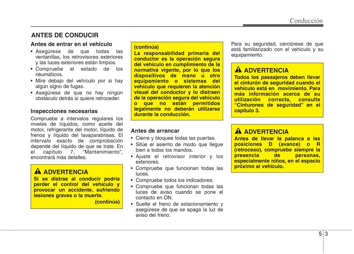 KIA Sportage III 3 manual del propietario / page 271