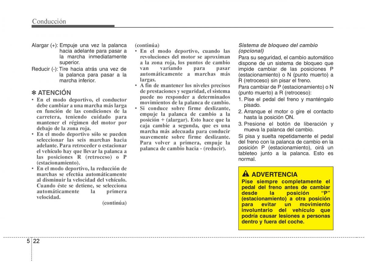 KIA Sportage III 3 manual del propietario / page 290