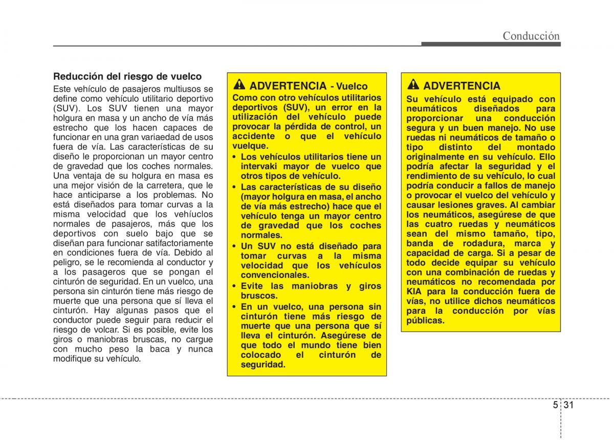 KIA Sportage III 3 manual del propietario / page 299