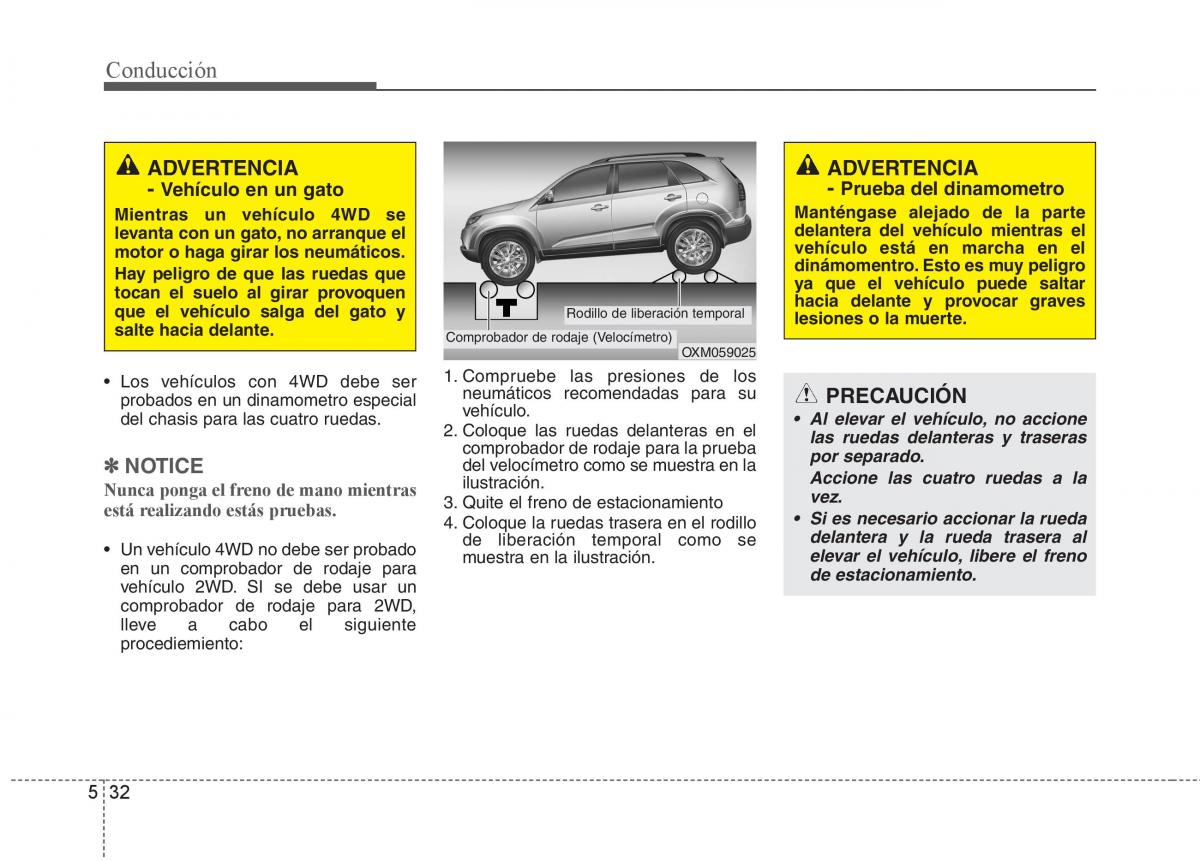 KIA Sportage III 3 manual del propietario / page 300