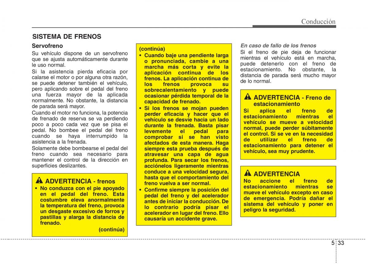 KIA Sportage III 3 manual del propietario / page 301