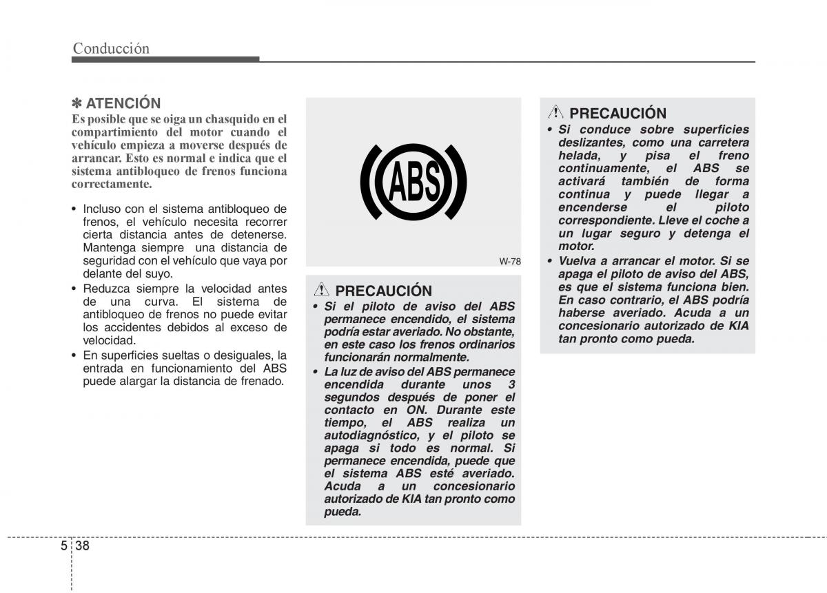 KIA Sportage III 3 manual del propietario / page 306