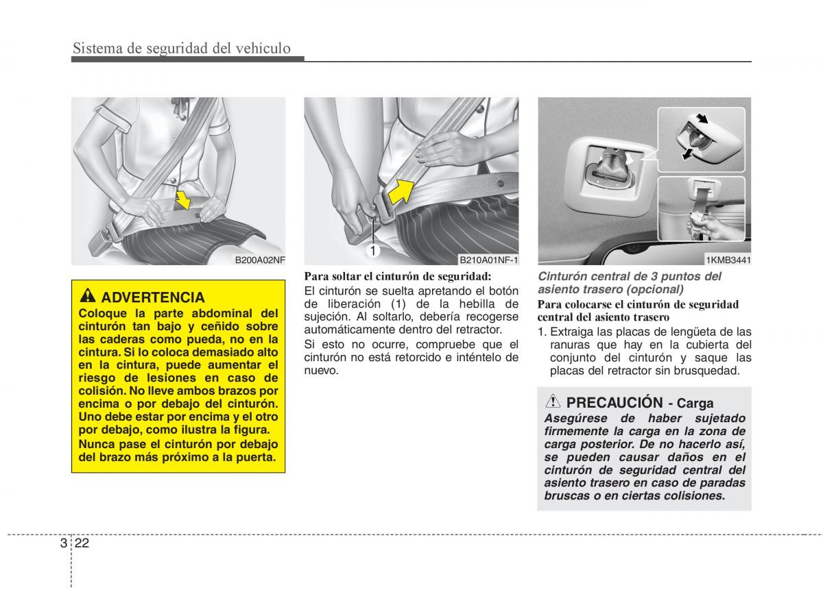 KIA Sportage III 3 manual del propietario / page 33