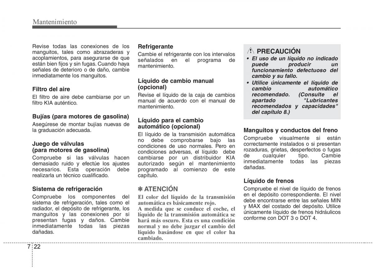 KIA Sportage III 3 manual del propietario / page 380