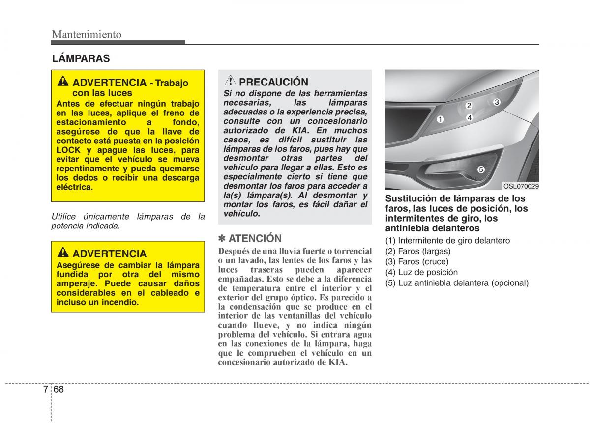 KIA Sportage III 3 manual del propietario / page 426