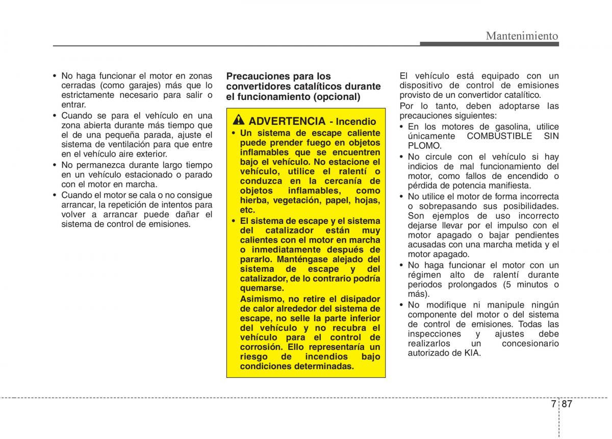 KIA Sportage III 3 manual del propietario / page 445