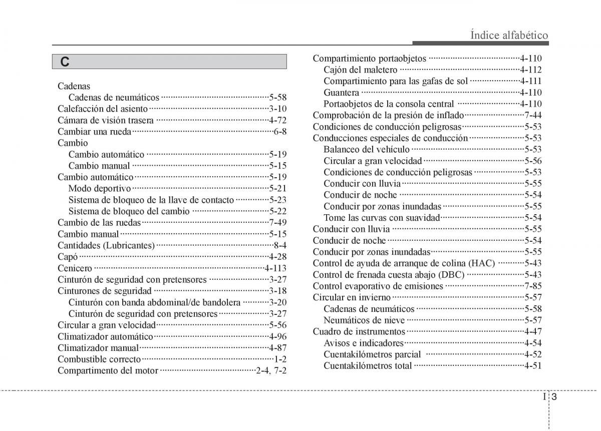 KIA Sportage III 3 manual del propietario / page 457