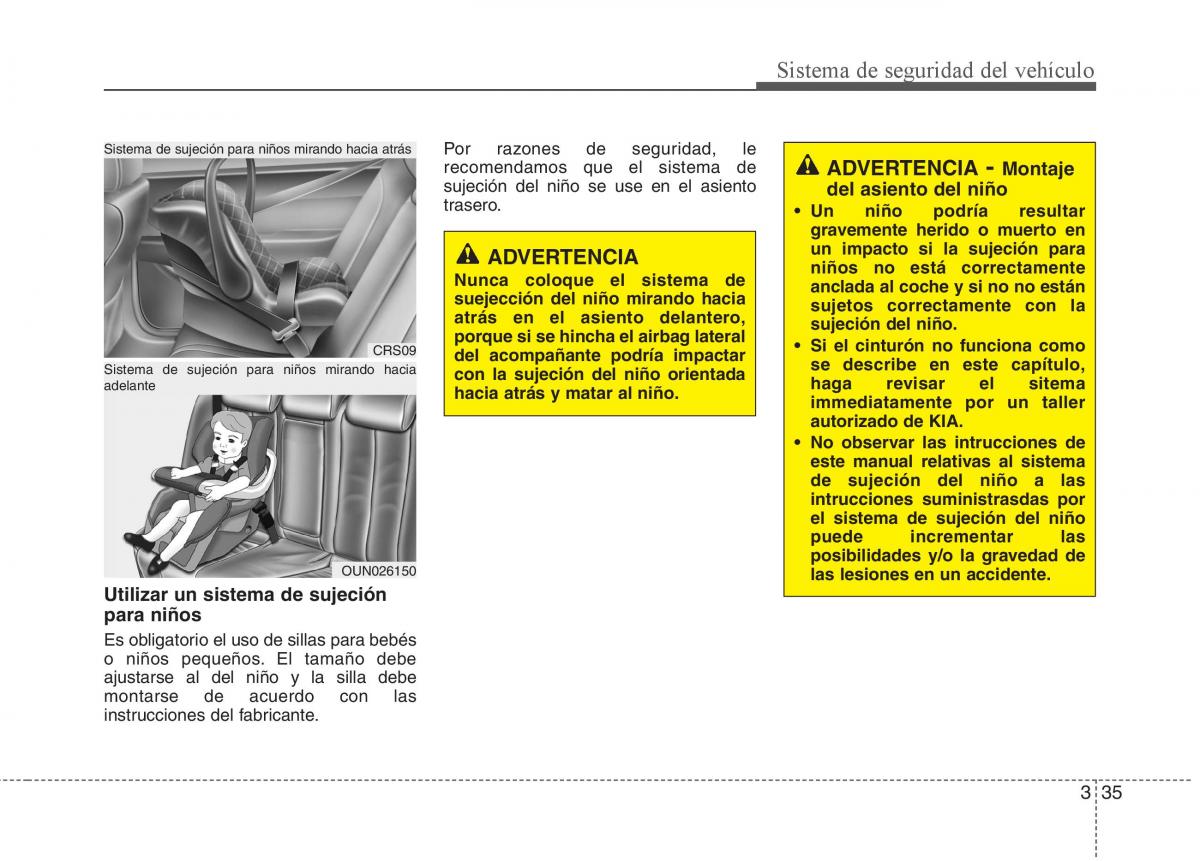 KIA Sportage III 3 manual del propietario / page 46