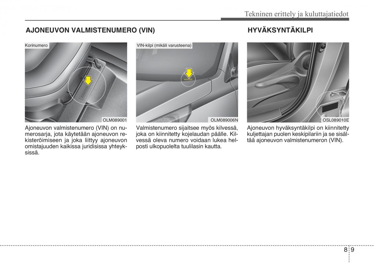 KIA Sportage III 3 omistajan kasikirja / page 552