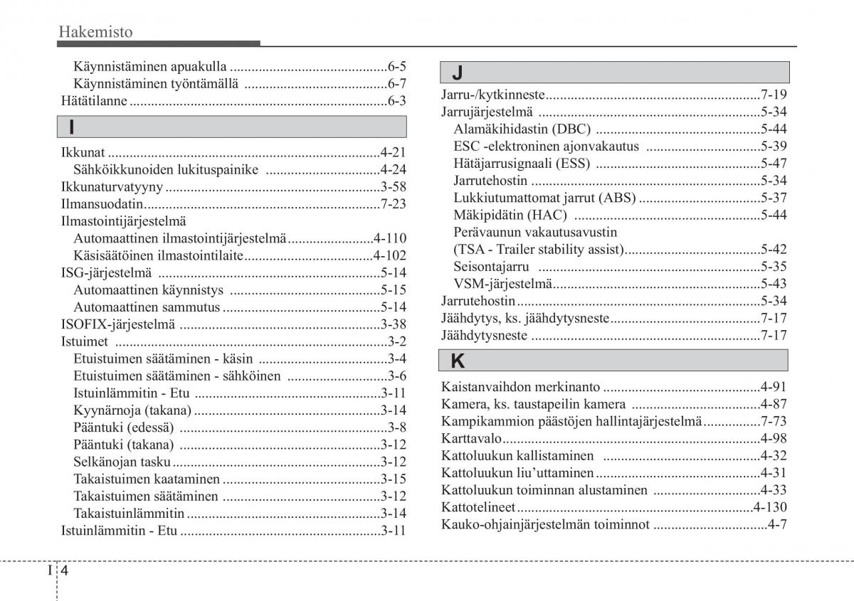 KIA Sportage III 3 omistajan kasikirja / page 558