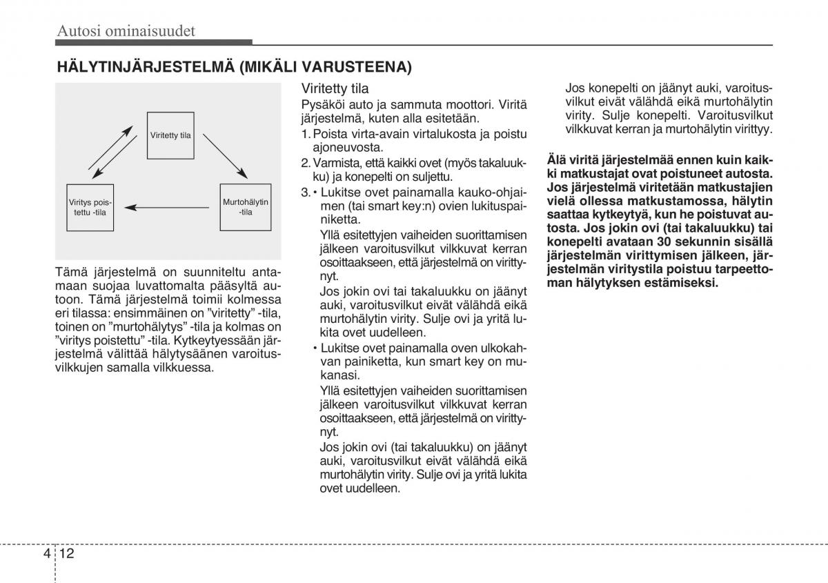 KIA Sportage III 3 omistajan kasikirja / page 93