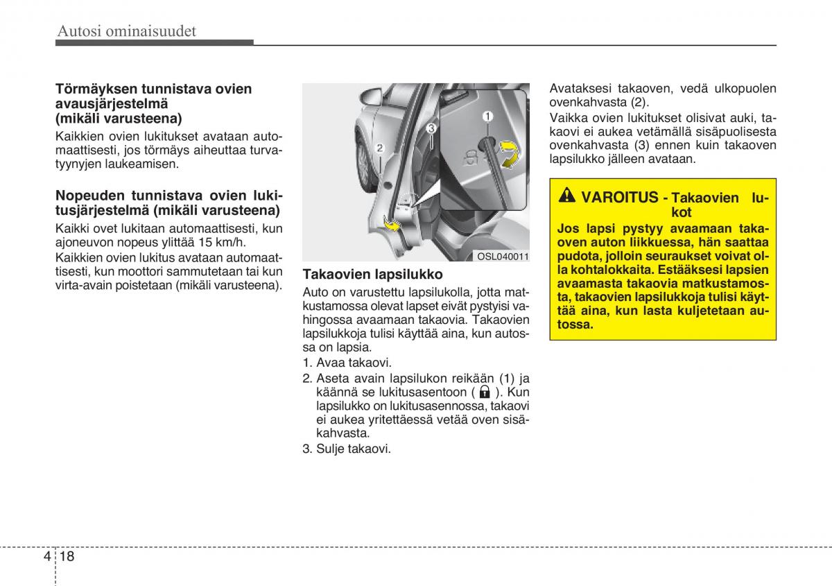 KIA Sportage III 3 omistajan kasikirja / page 99