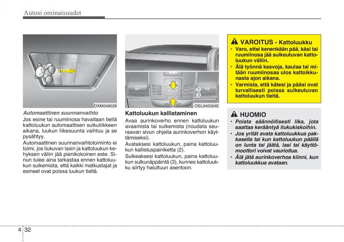 KIA Sportage III 3 omistajan kasikirja / page 113