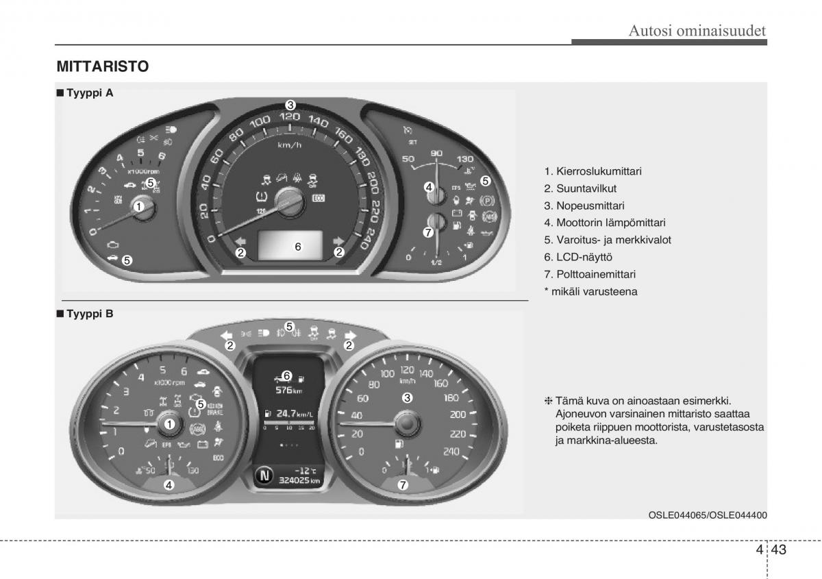 KIA Sportage III 3 omistajan kasikirja / page 124