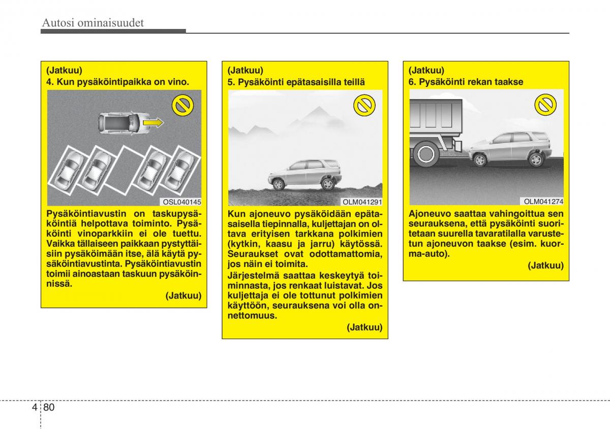 KIA Sportage III 3 omistajan kasikirja / page 161