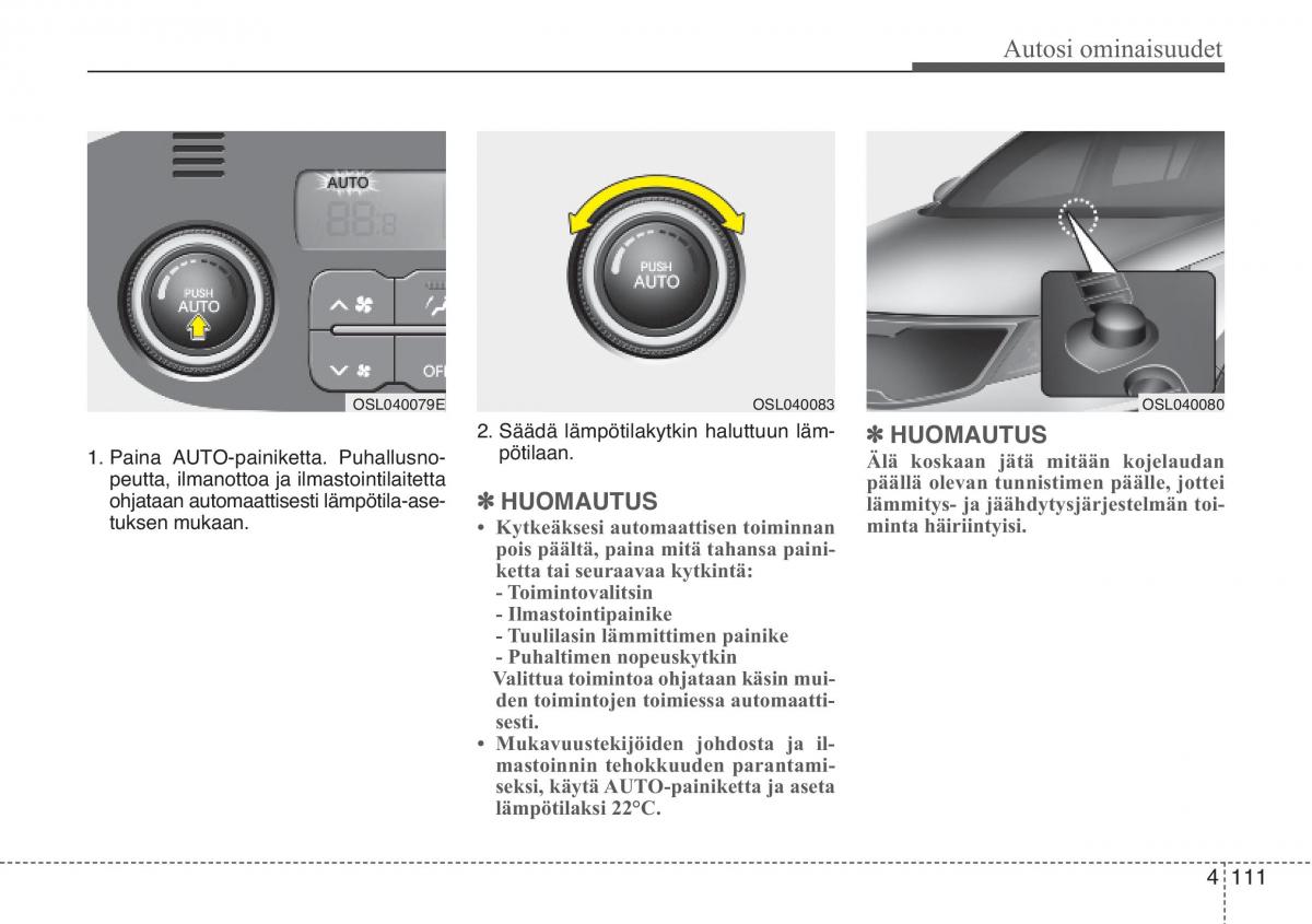 KIA Sportage III 3 omistajan kasikirja / page 192