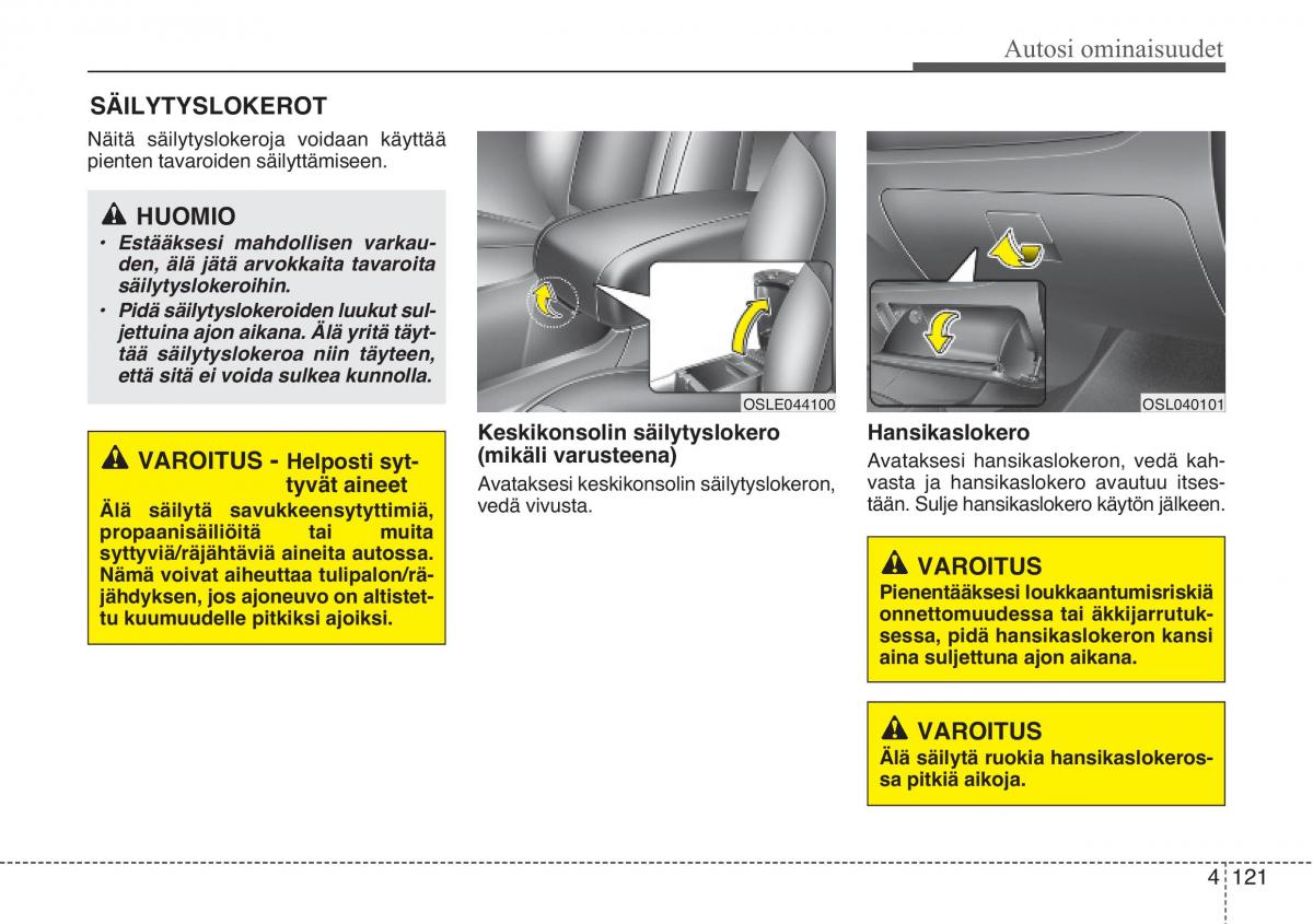 KIA Sportage III 3 omistajan kasikirja / page 202