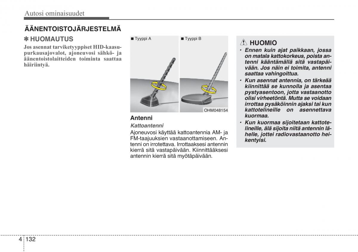 KIA Sportage III 3 omistajan kasikirja / page 213