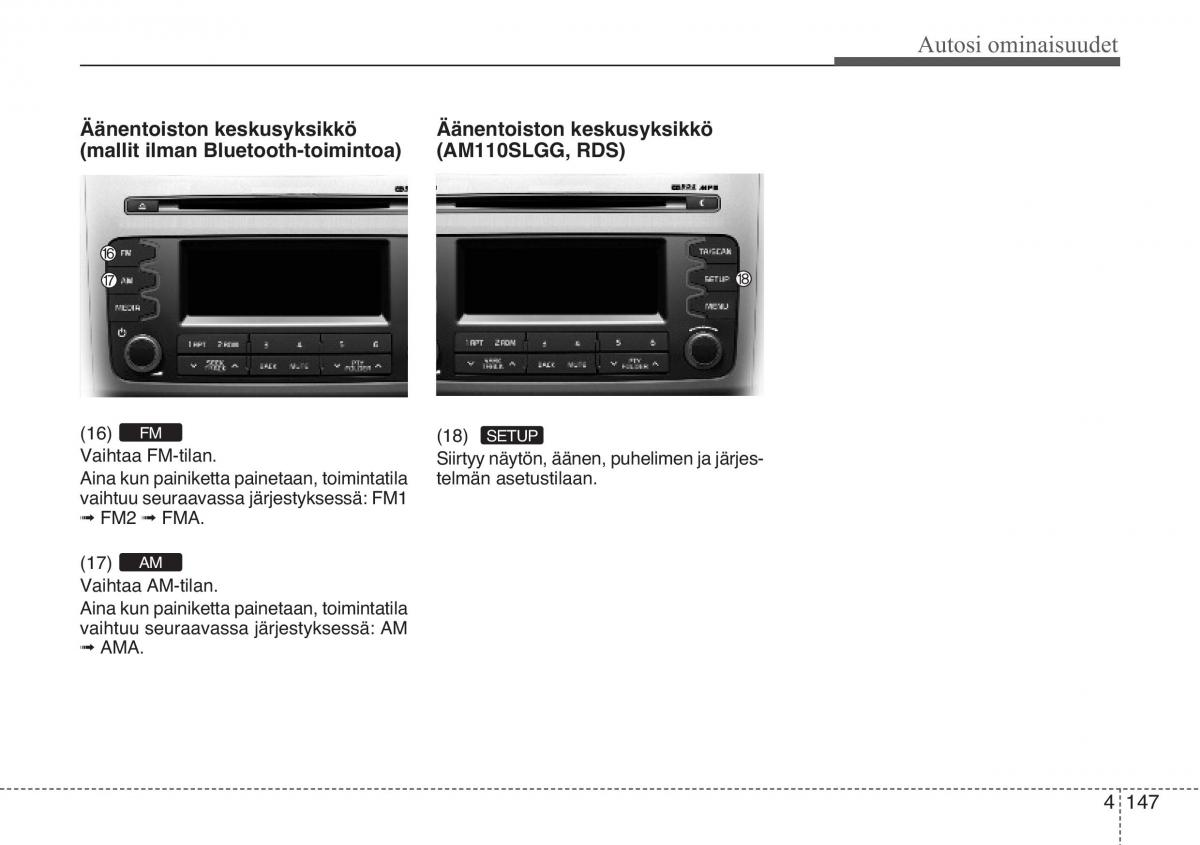 KIA Sportage III 3 omistajan kasikirja / page 228