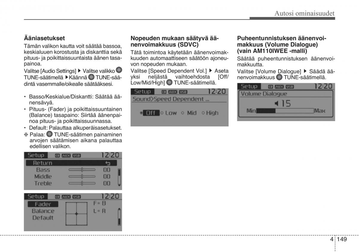 KIA Sportage III 3 omistajan kasikirja / page 230