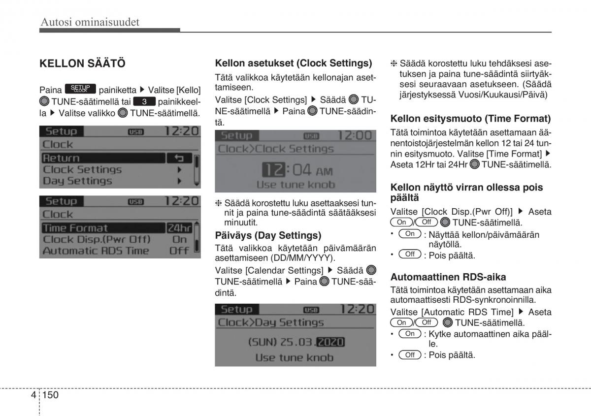 KIA Sportage III 3 omistajan kasikirja / page 231