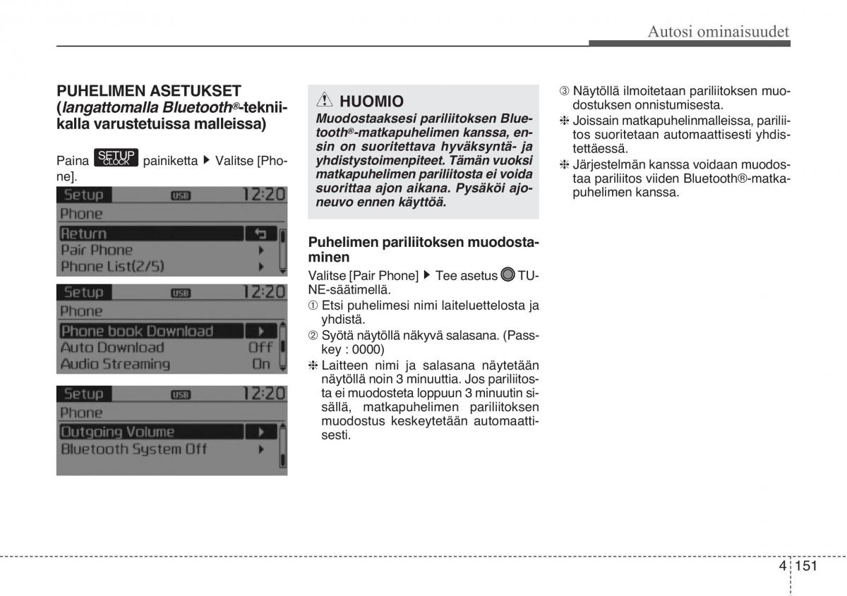 KIA Sportage III 3 omistajan kasikirja / page 232