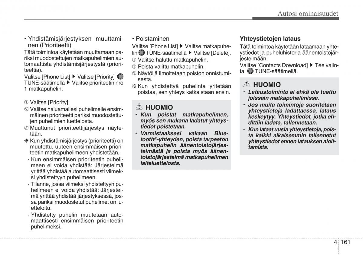 KIA Sportage III 3 omistajan kasikirja / page 242