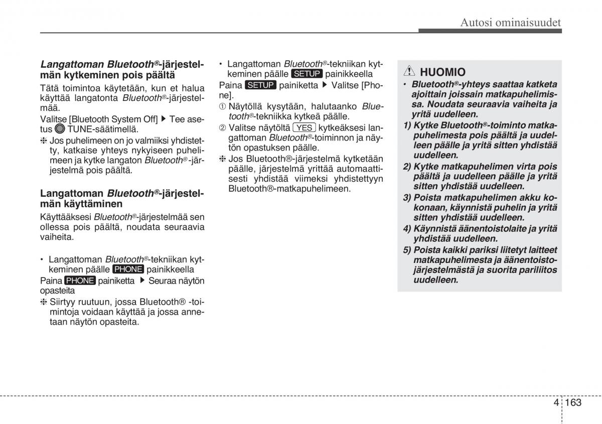 KIA Sportage III 3 omistajan kasikirja / page 244