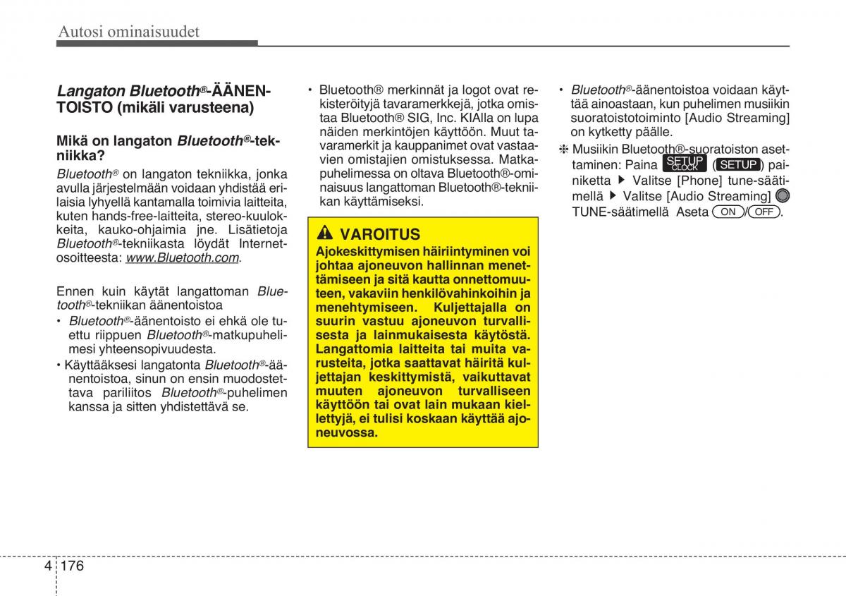 KIA Sportage III 3 omistajan kasikirja / page 257