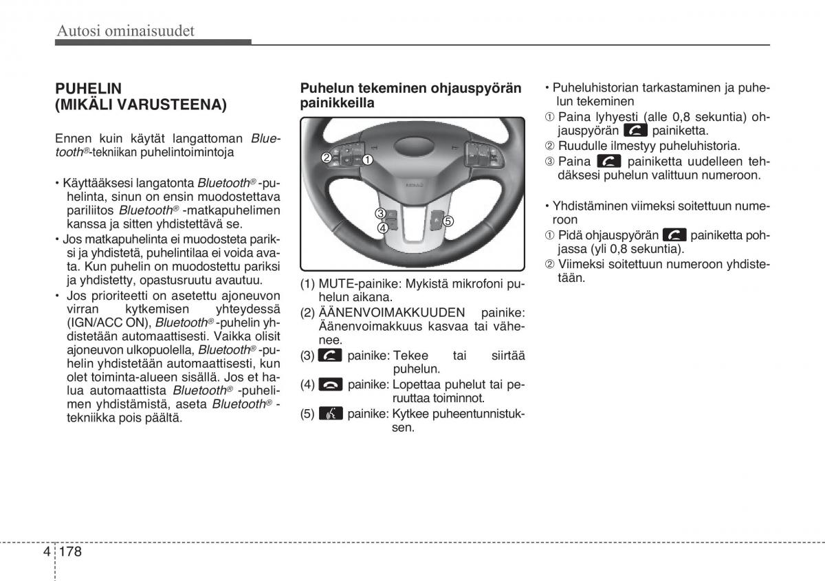 KIA Sportage III 3 omistajan kasikirja / page 259