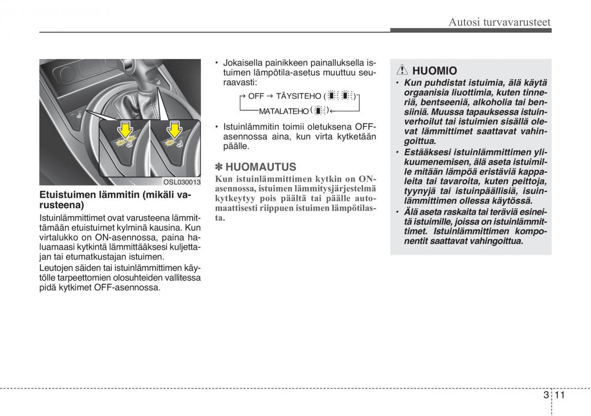 KIA Sportage III 3 omistajan kasikirja / page 26