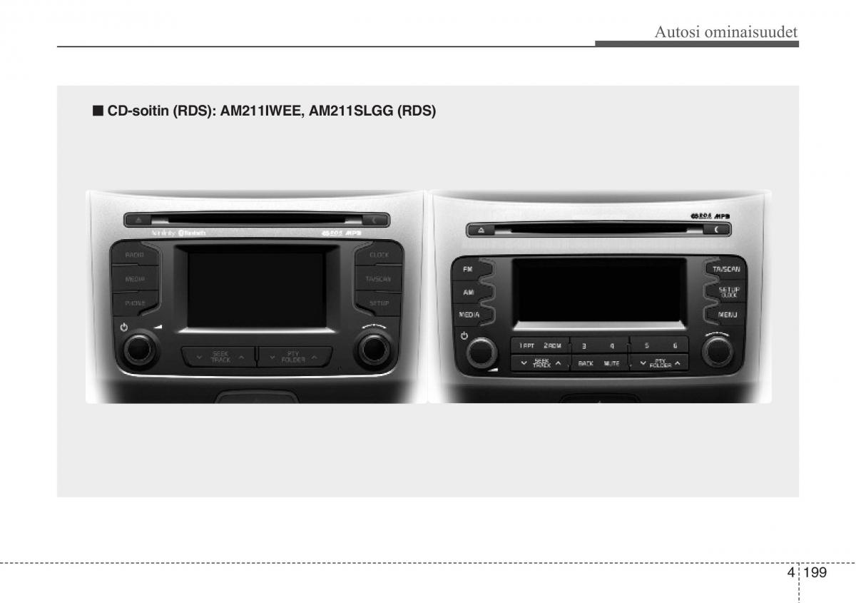 KIA Sportage III 3 omistajan kasikirja / page 272