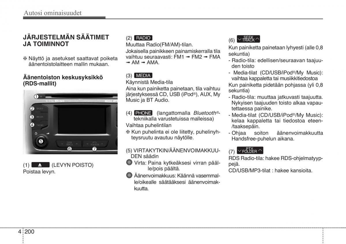 KIA Sportage III 3 omistajan kasikirja / page 273