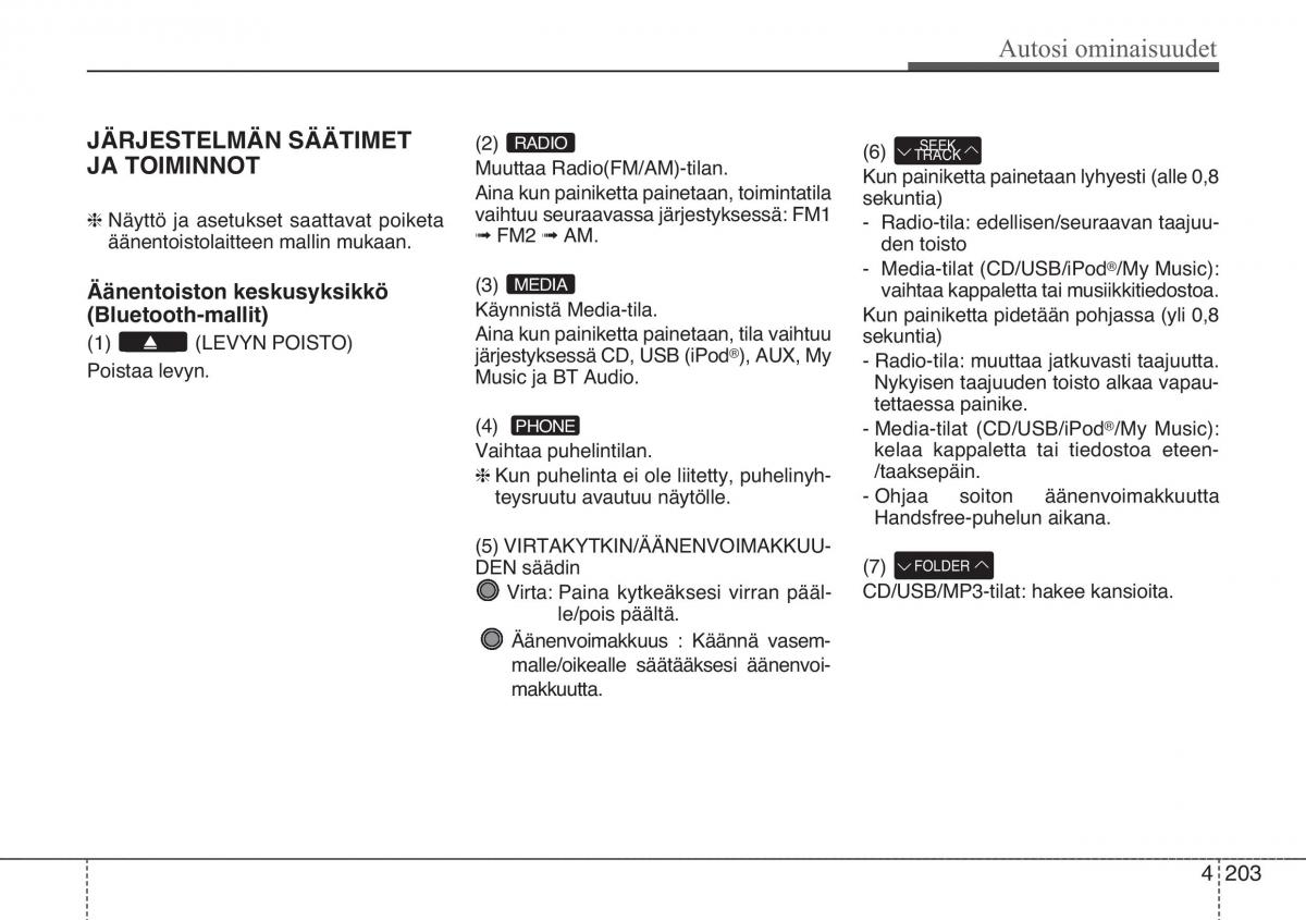 KIA Sportage III 3 omistajan kasikirja / page 276