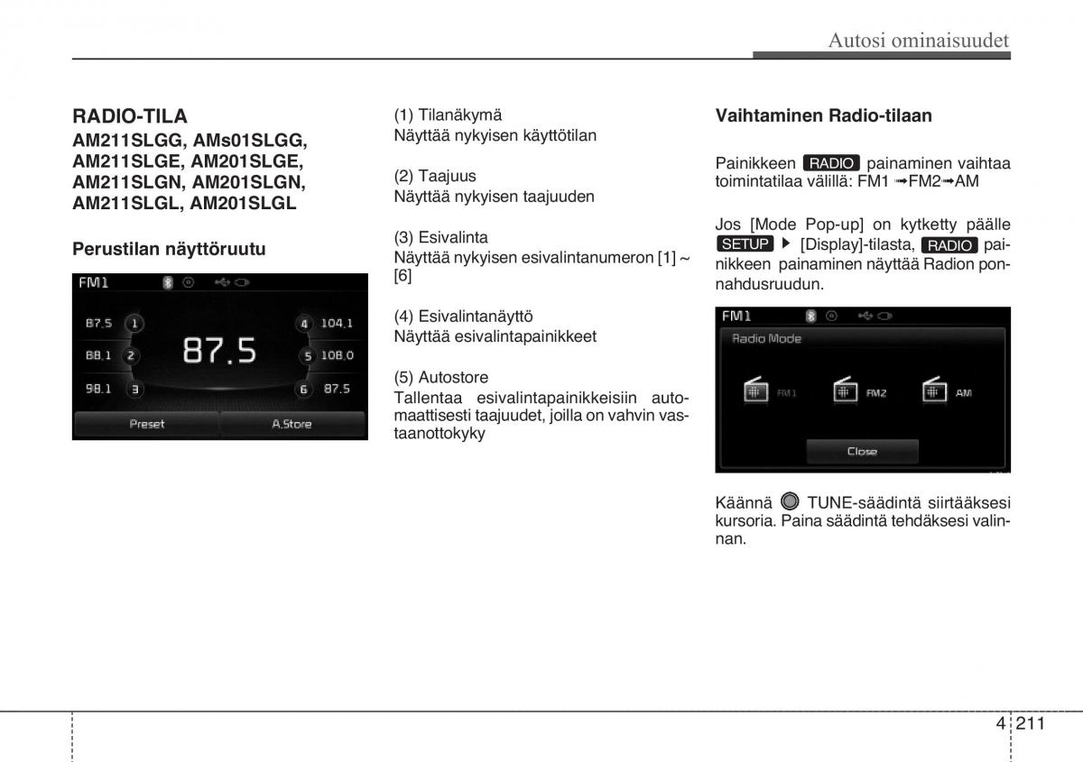 KIA Sportage III 3 omistajan kasikirja / page 284