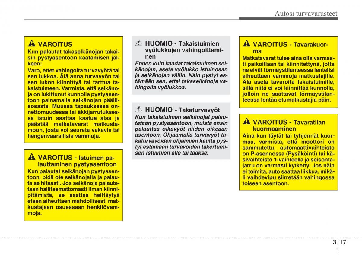 KIA Sportage III 3 omistajan kasikirja / page 32