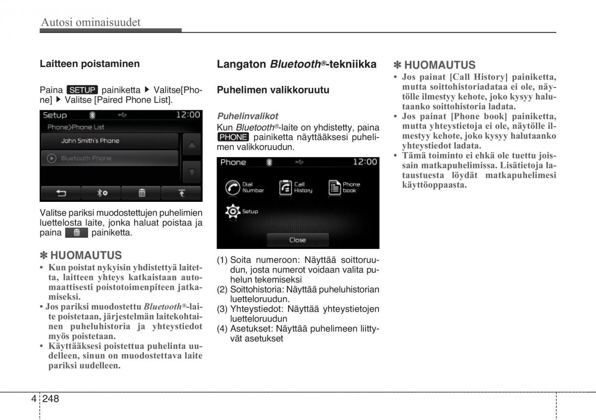 KIA Sportage III 3 omistajan kasikirja / page 321