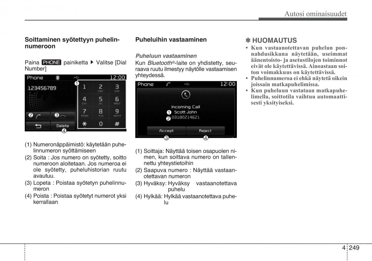 KIA Sportage III 3 omistajan kasikirja / page 322