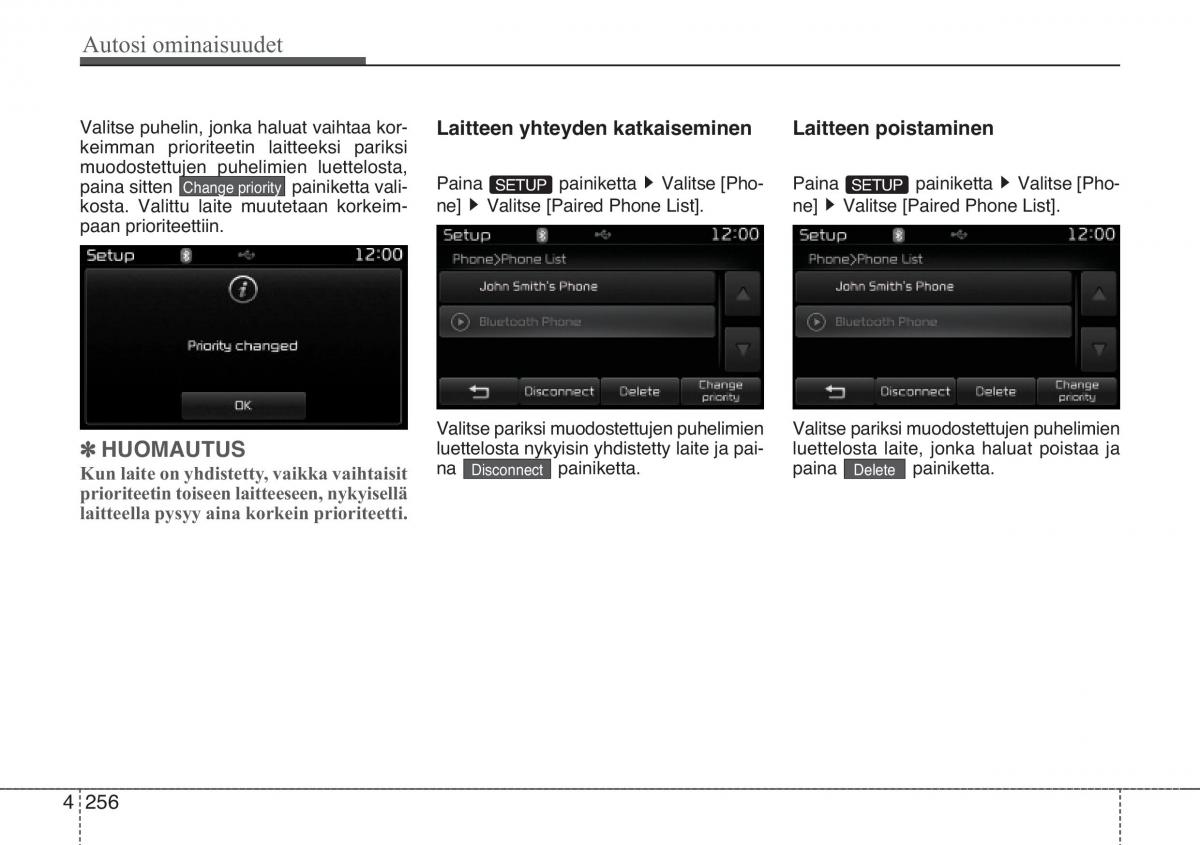 KIA Sportage III 3 omistajan kasikirja / page 329