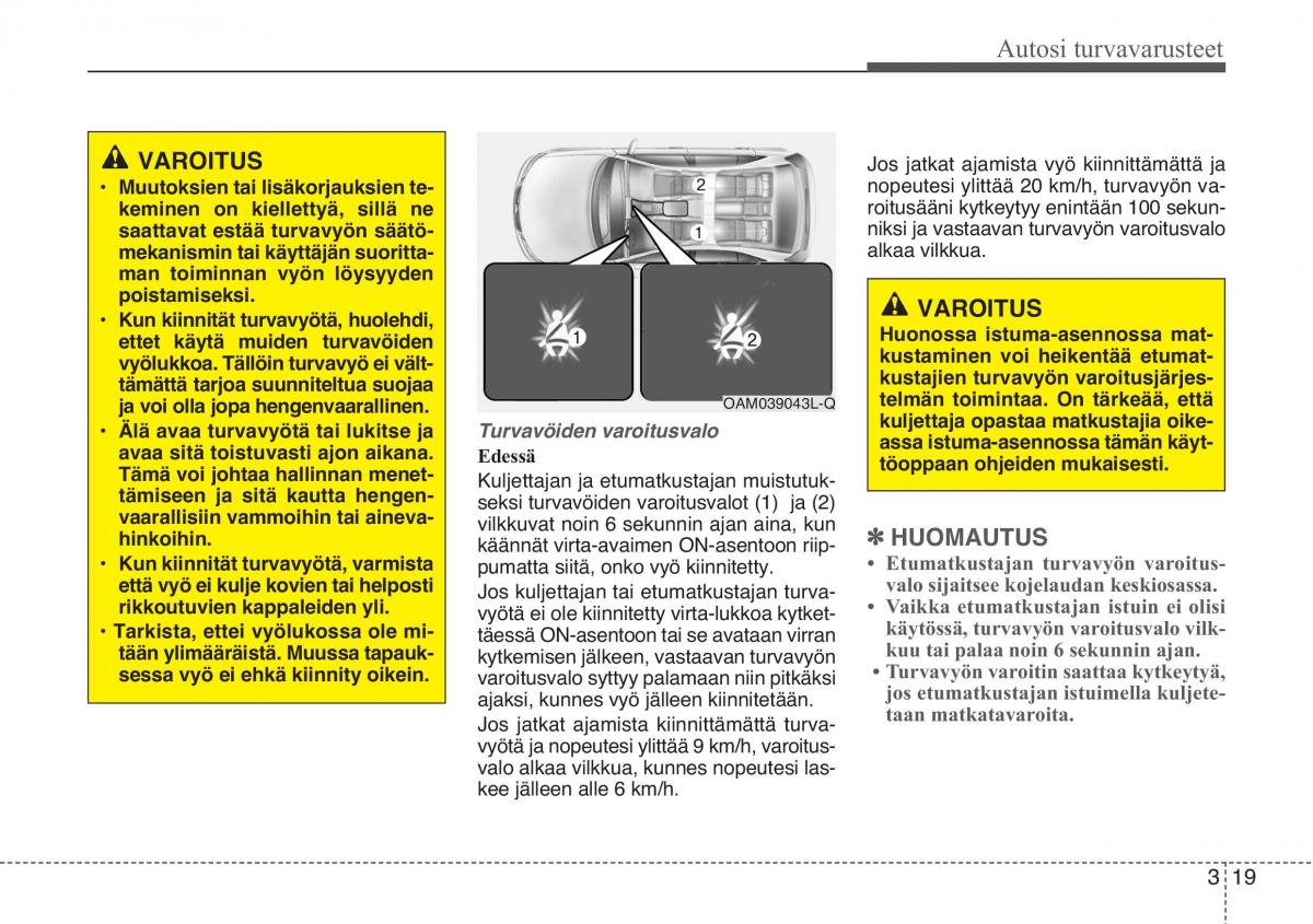 KIA Sportage III 3 omistajan kasikirja / page 34