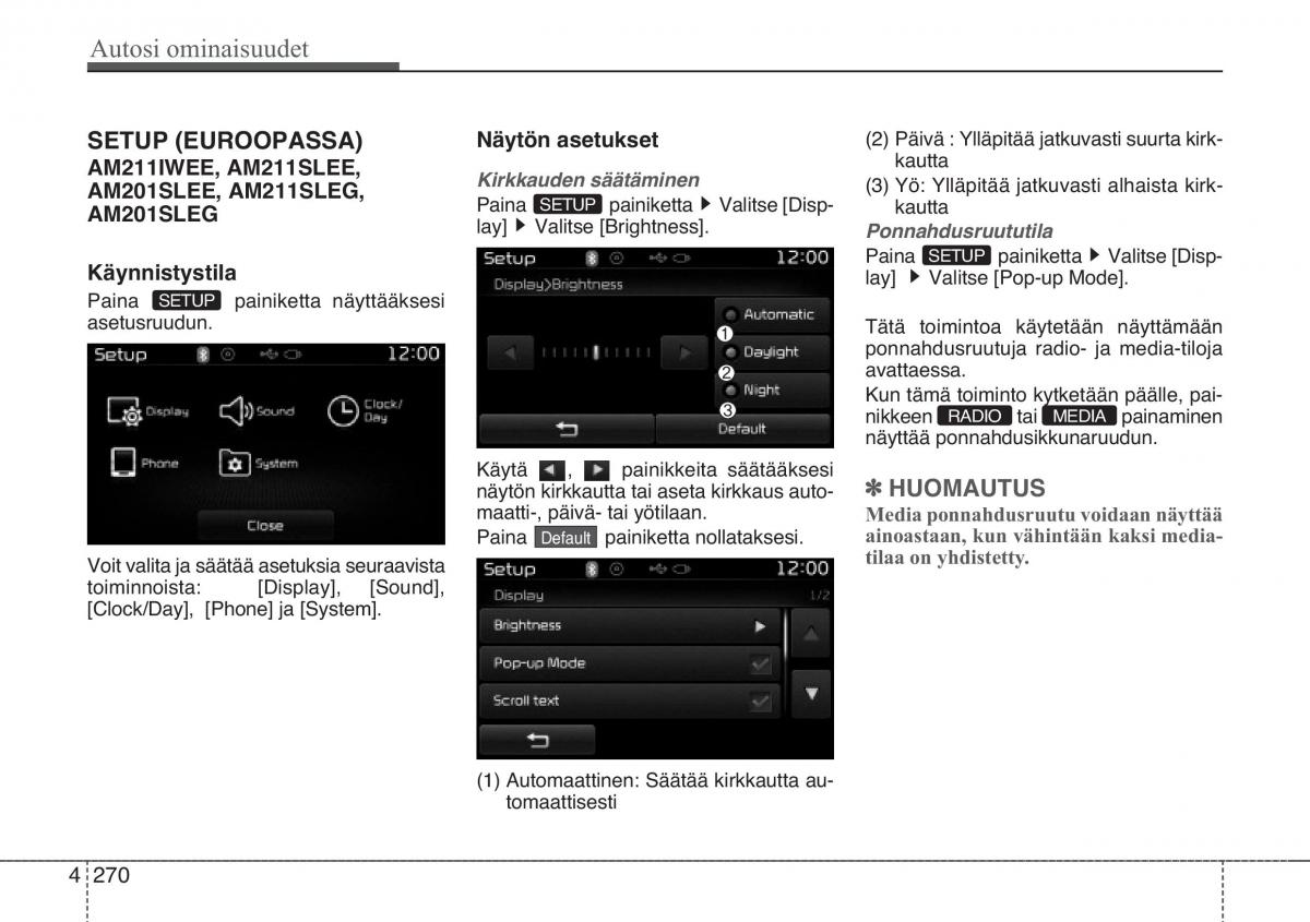 KIA Sportage III 3 omistajan kasikirja / page 343