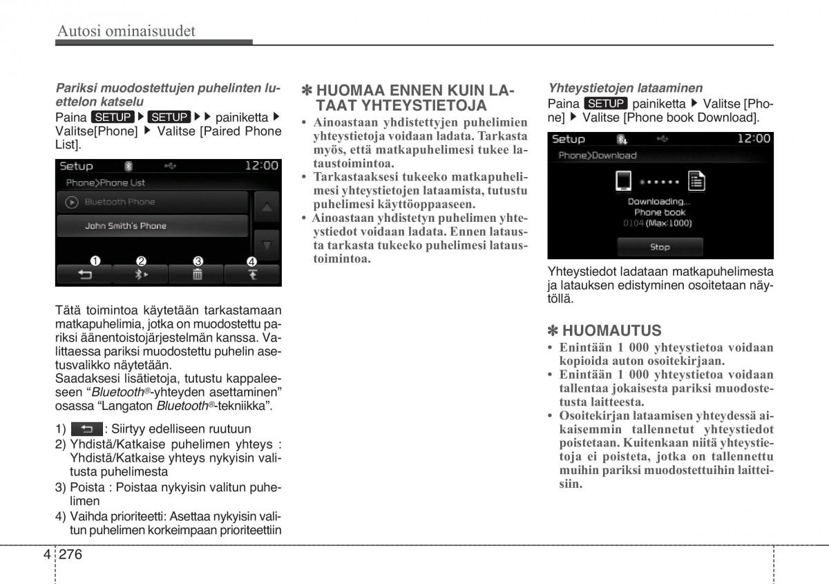 KIA Sportage III 3 omistajan kasikirja / page 349